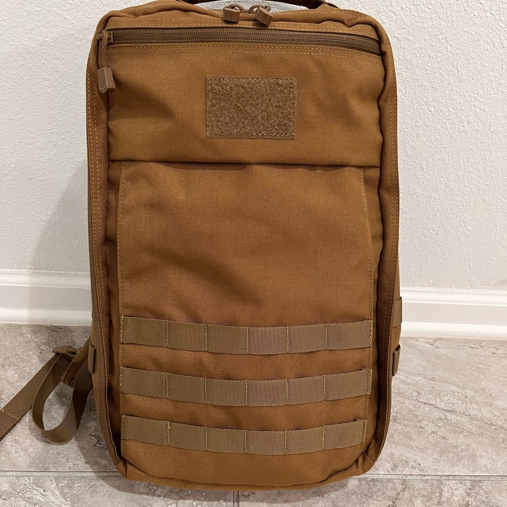 Rugged Tan Backpack for Men